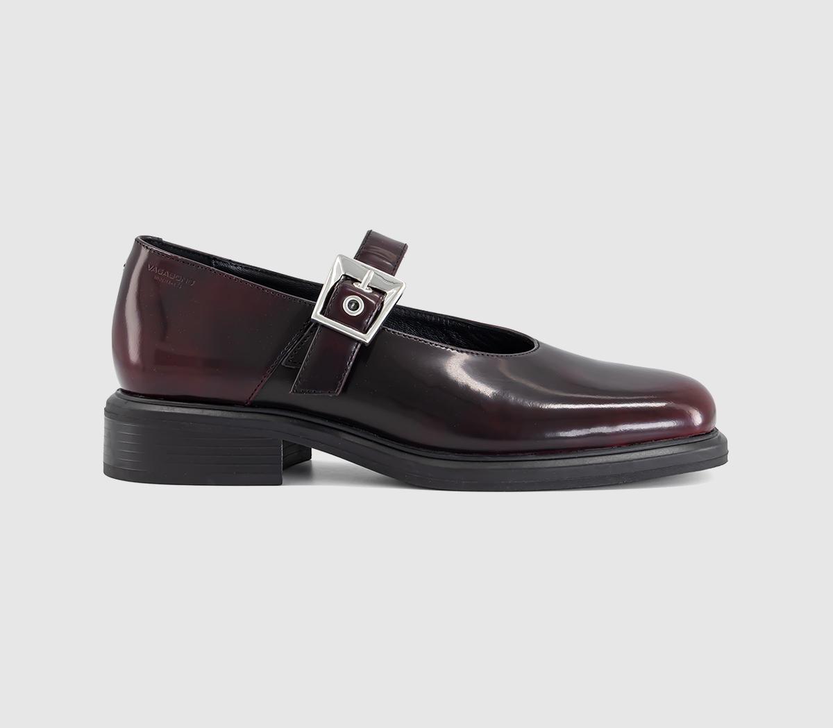 Vagabond ShoemakersEllis Mary JanesDark Bordo Polished Leather