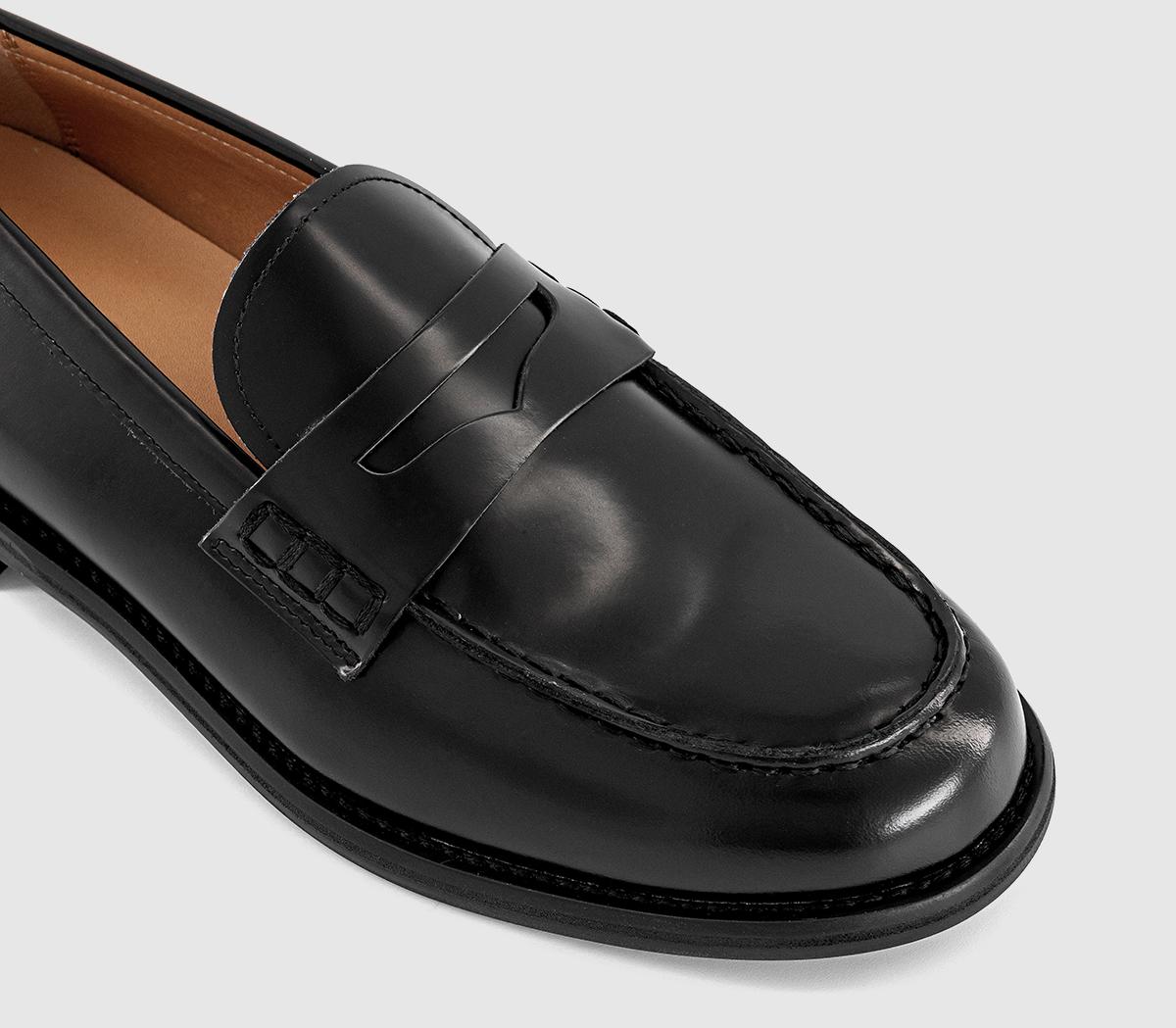 Vagabond ShoemakersLinn Penny LoafersBlack Polished Leather