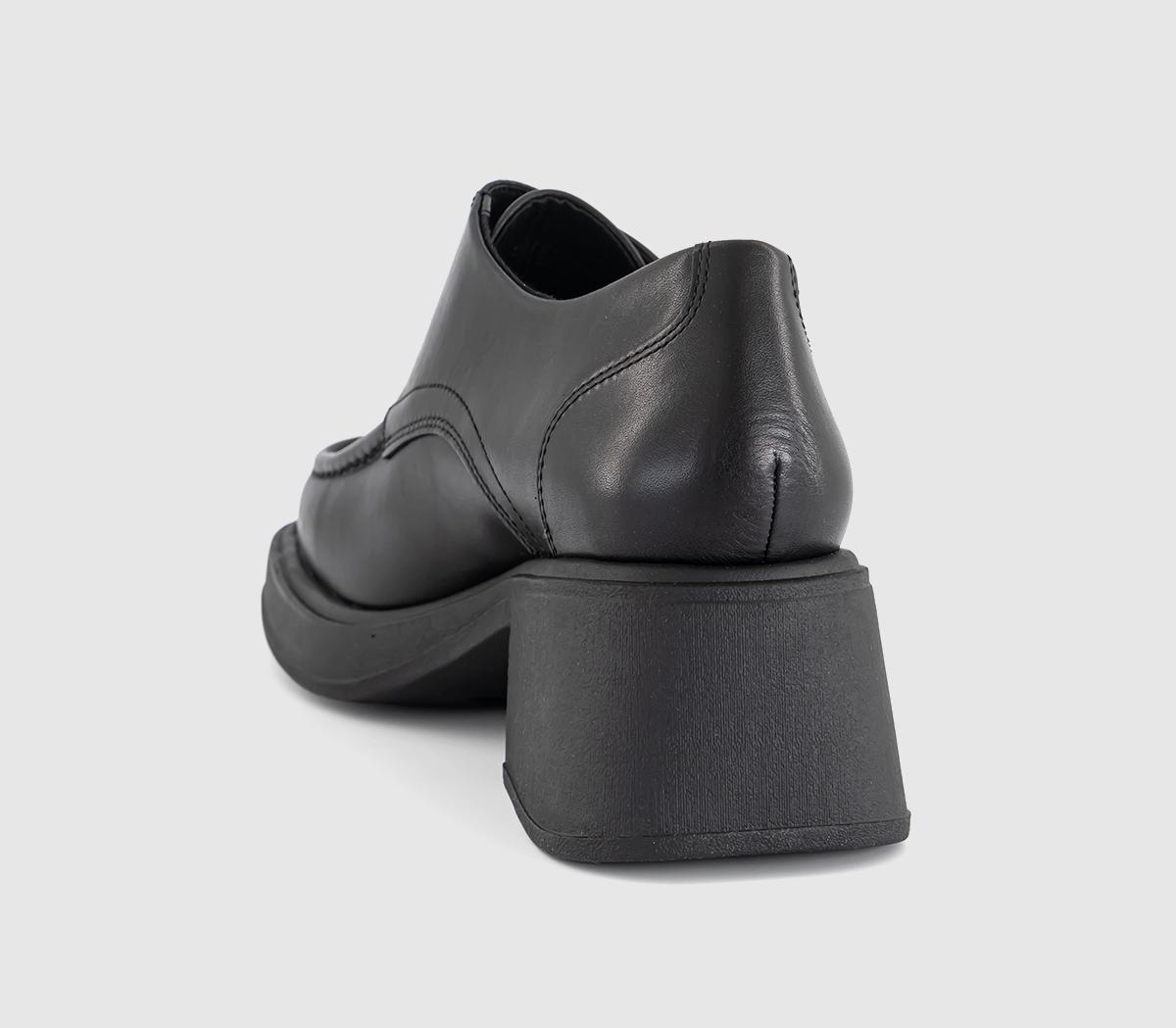 Vagabond ShoemakersDorah Buckle ShoesBlack Polished Leather