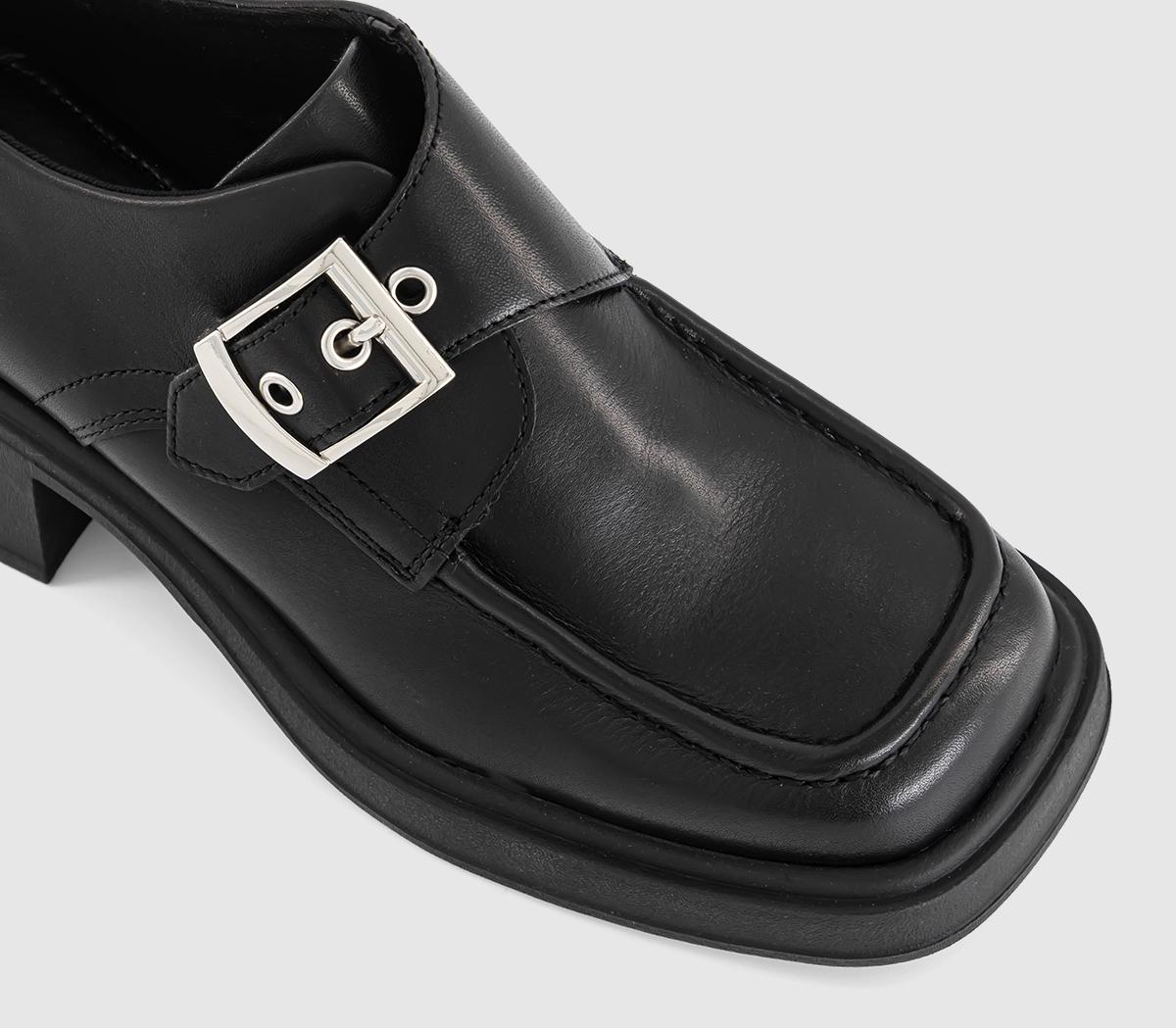 Vagabond ShoemakersDorah Buckle ShoesBlack Polished Leather