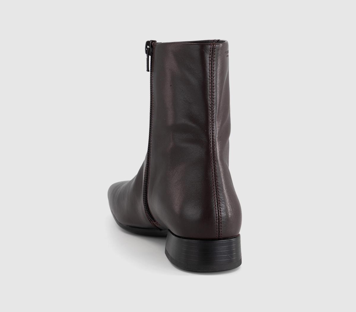 Vagabond ShoemakersMona Ankle BootsChocolate Leather