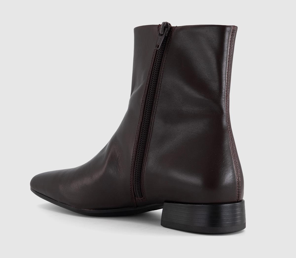 Vagabond ShoemakersMona Ankle BootsChocolate Leather
