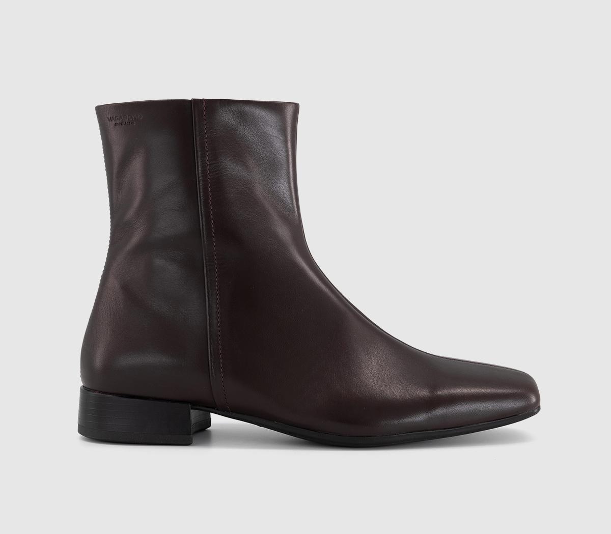Vagabond ShoemakersMona Ankle BootsChocolate Leather