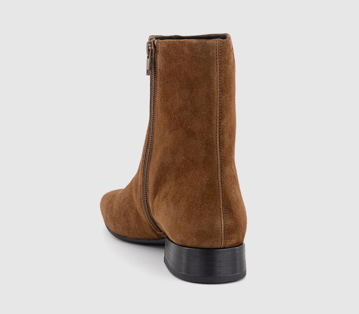 Vagabond ShoemakersMona Ankle BootsCocoa Brown Suede