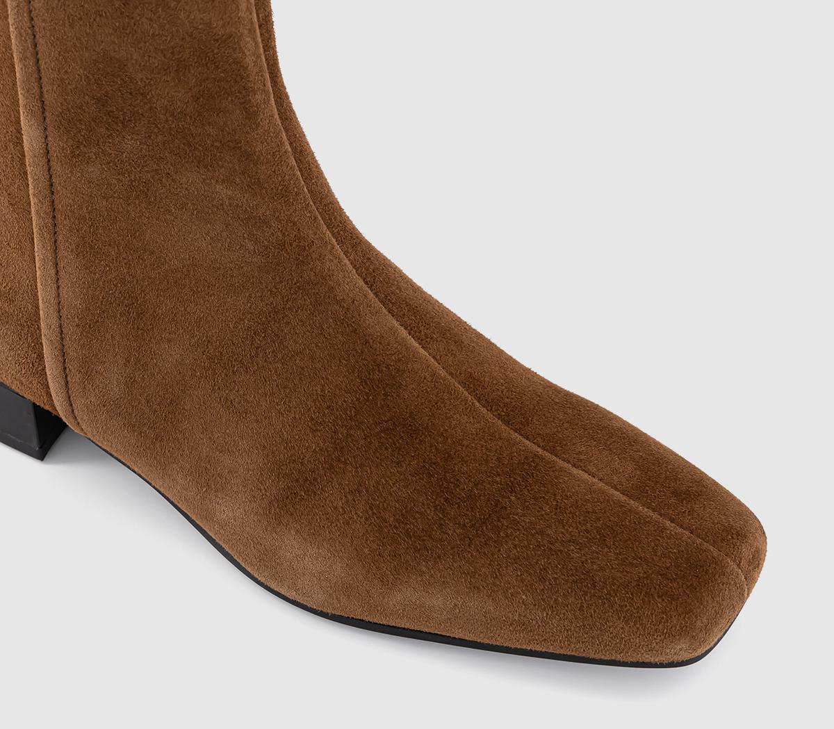 Vagabond ShoemakersMona Ankle BootsCocoa Brown Suede