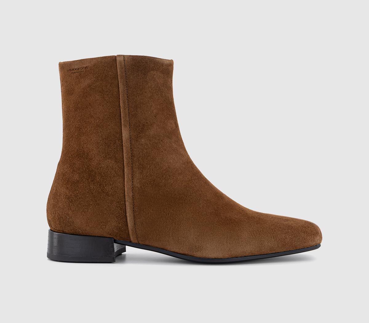 Vagabond ShoemakersMona Ankle BootsCocoa Brown Suede