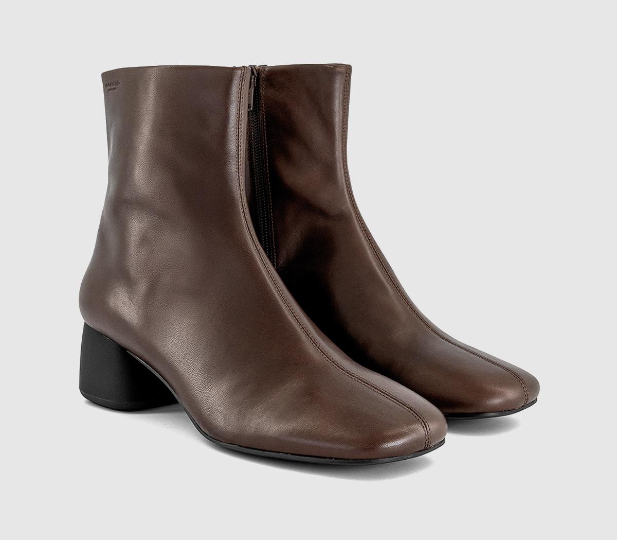 Vagabond ShoemakersLivia Ankle BootsChocolate Leather