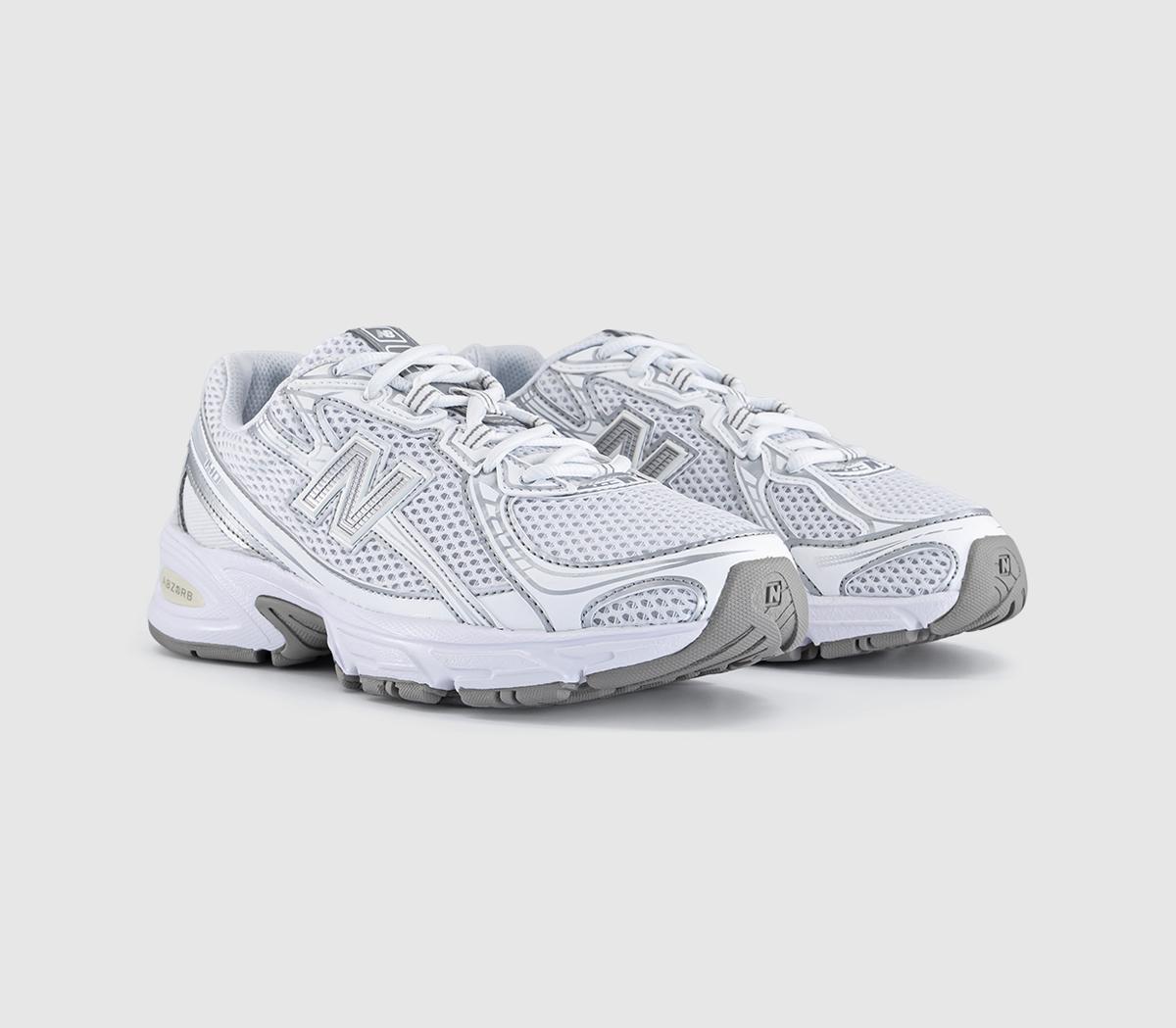 New Balance740 Junior TrainersWhite Silver Metalic