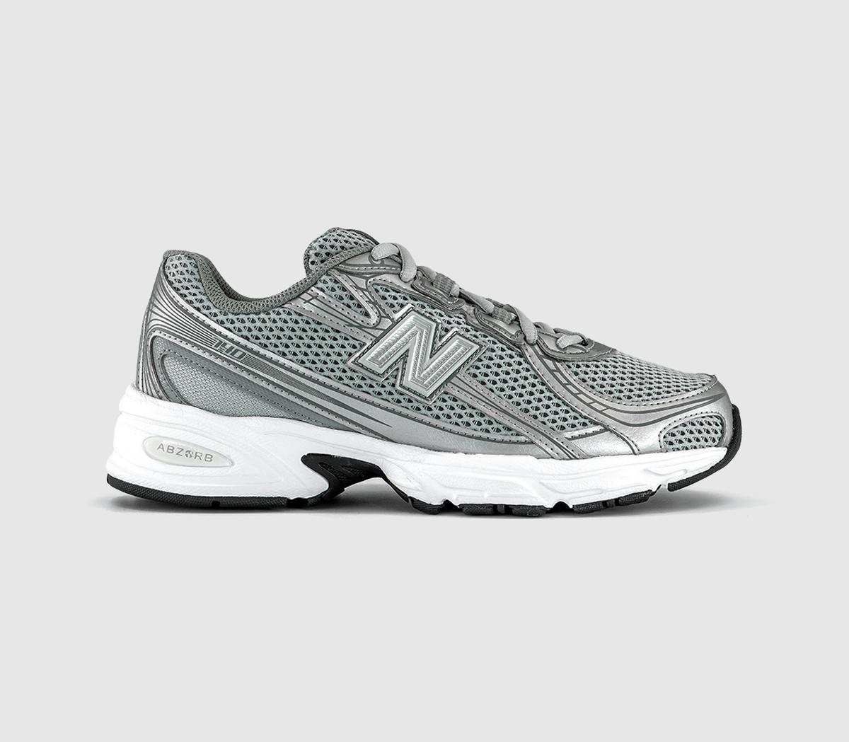 New Balance740 GS TrainersGrey Silver
