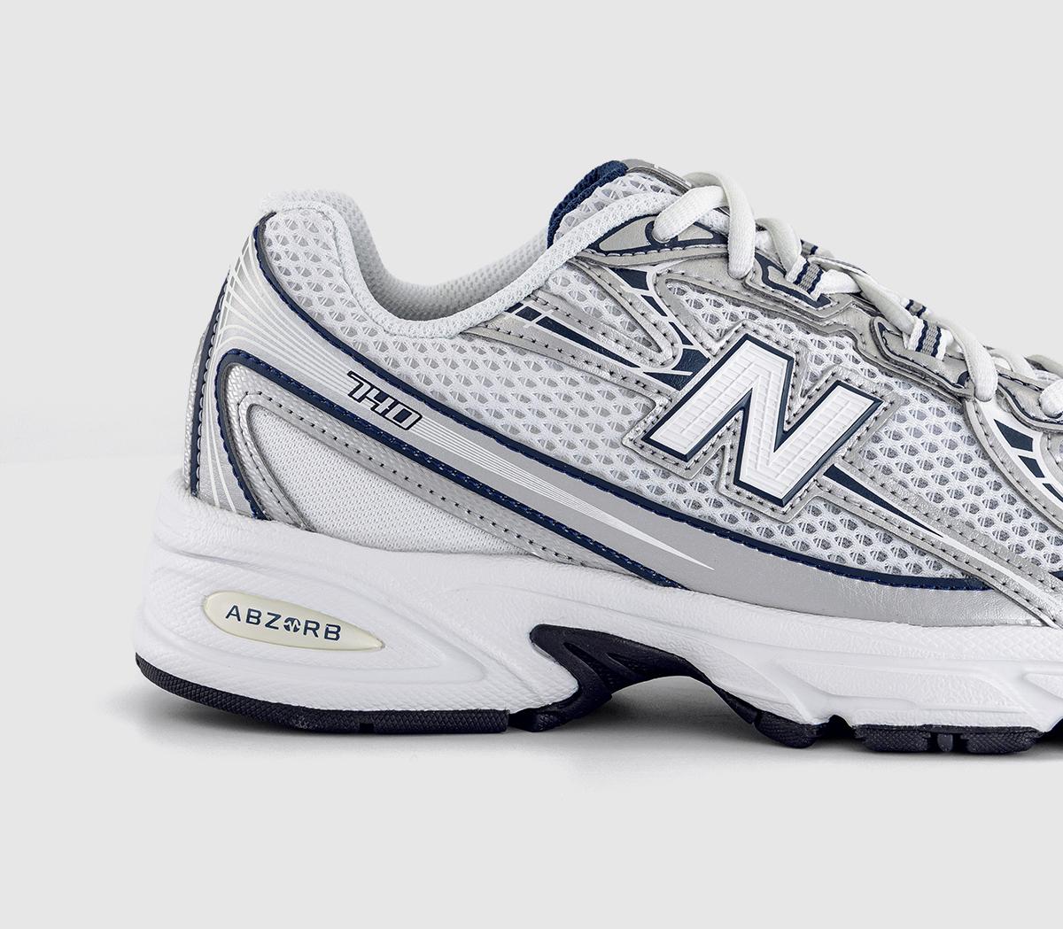 New Balance740 Junior TrainersNavy White