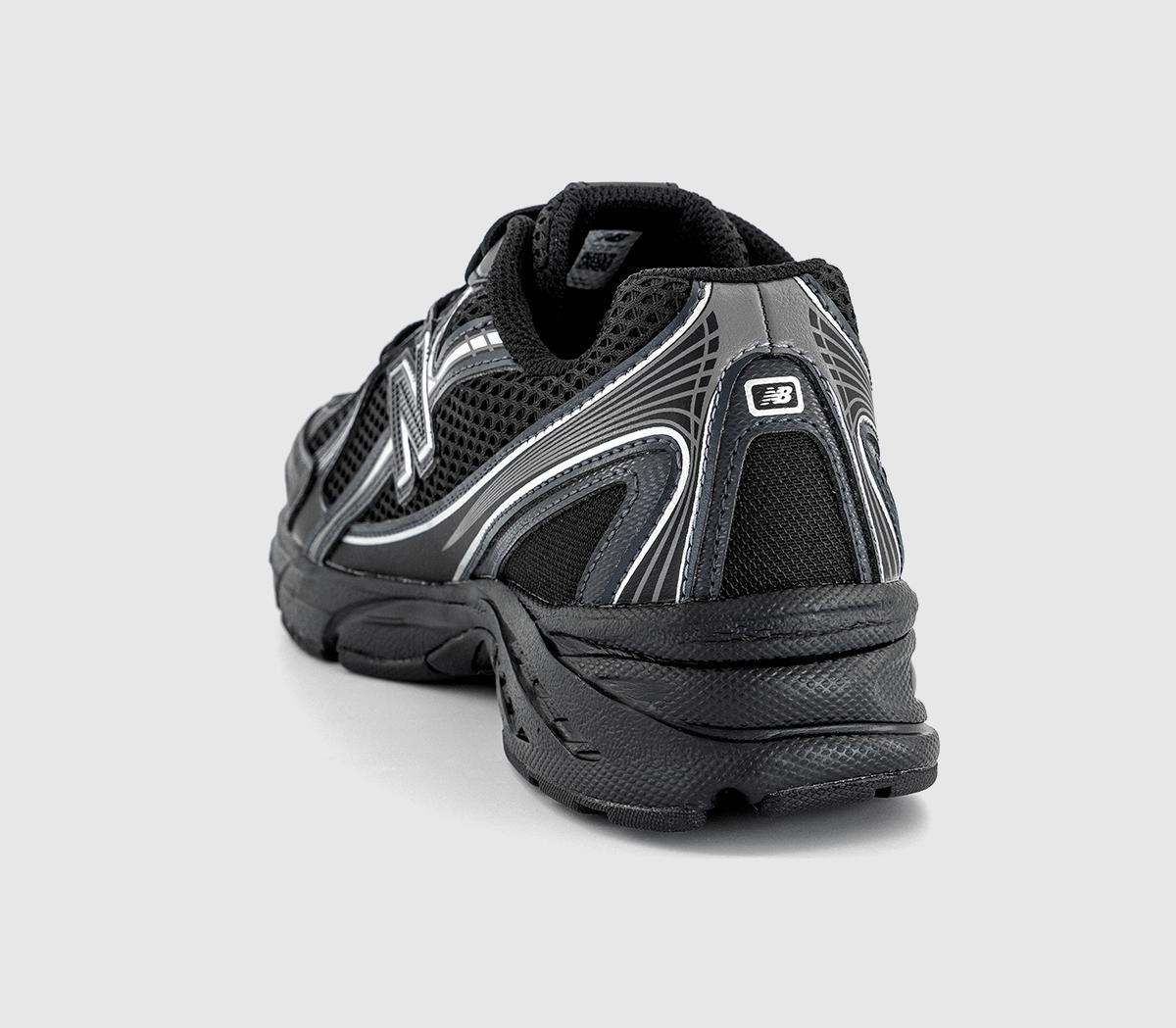 New Balance740 Junior TrainersBlack Silver