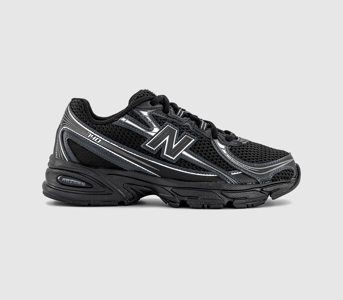 New Balance740 Junior TrainersBlack Silver