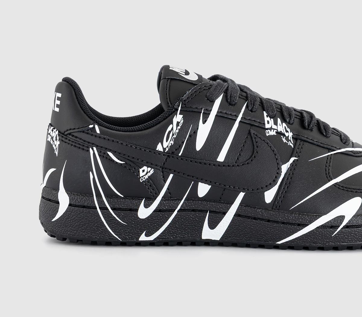 Comme Des Garcons Black X Nike Field General 82 Trainers Black F