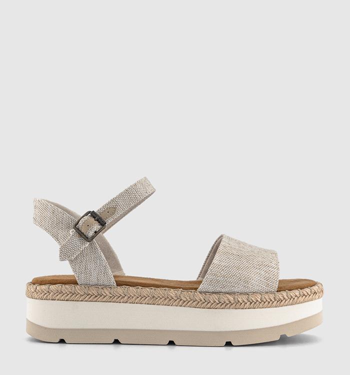 TOMS Ronan Sandals Natural Yarn Undyed