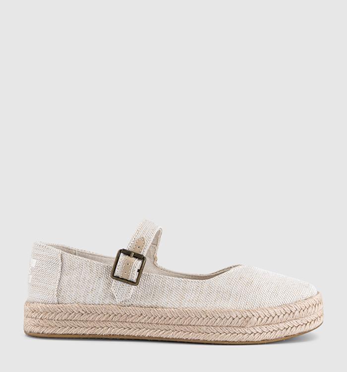 TOMS Carolina Mary Janes Natural Yarn Dye