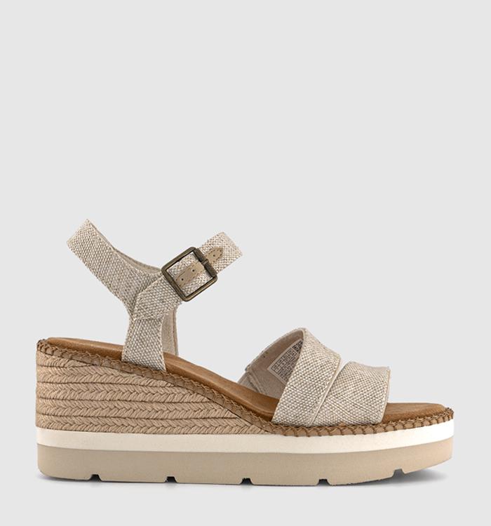 TOMS Darya Sandals Natural