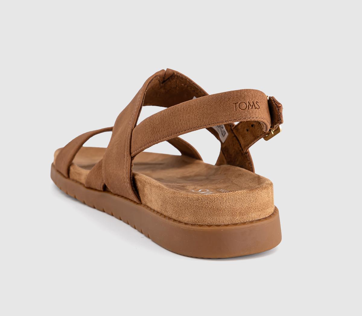 TOMSMarin SandalsBrown Sugar Nubuck Pu