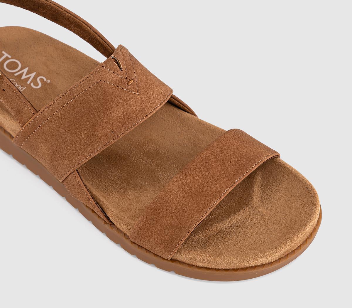 TOMSMarin SandalsBrown Sugar Nubuck Pu