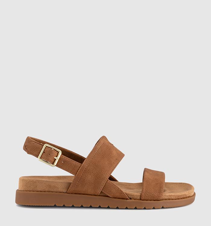 TOMS Marin Sandals Brown Sugar Nubuck Pu