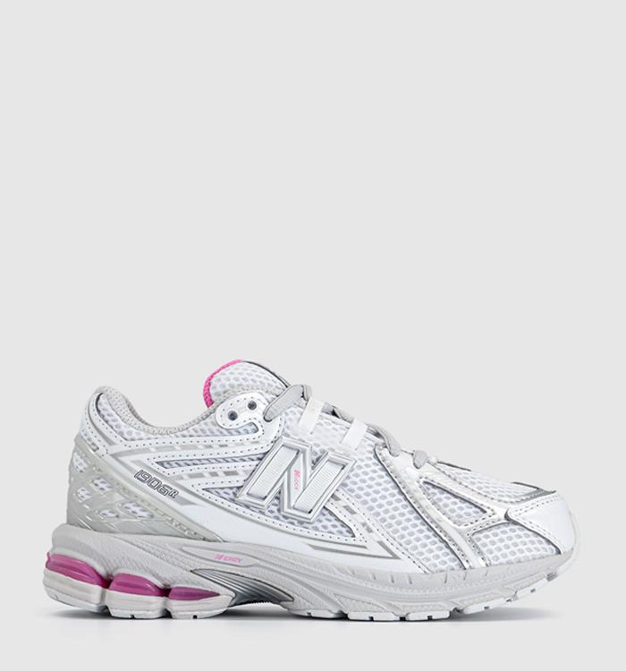 New Balance 1906 Youth Trainers Light Silver Metallic  Pink Heat