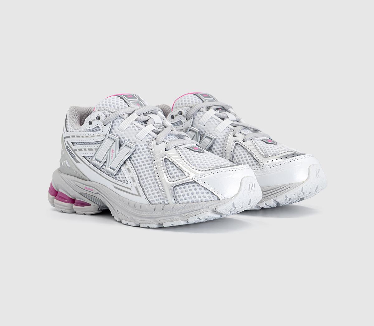 New Balance1906 Youth TrainersLight Silver Metallic  Pink Heat
