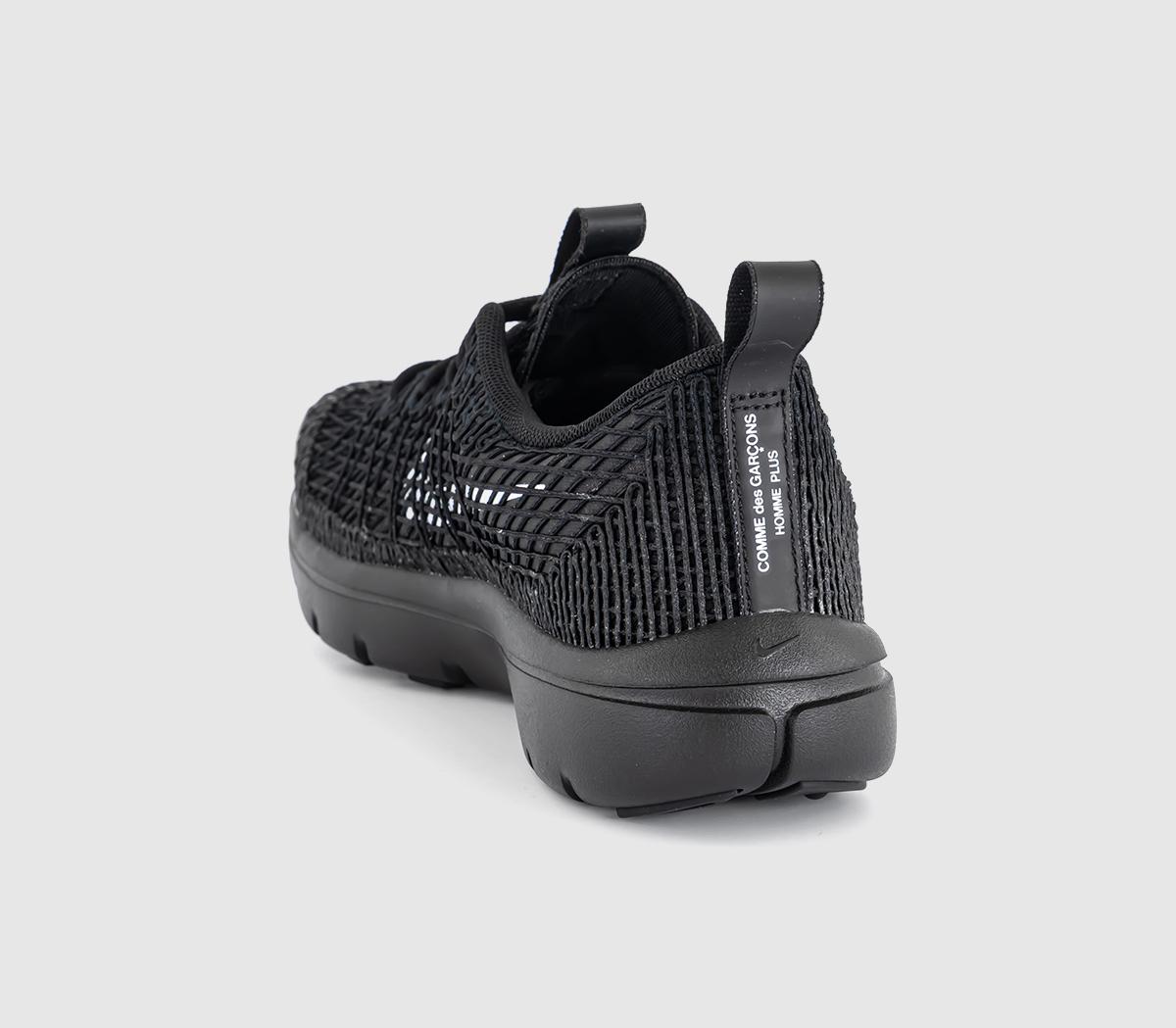 Comme Des GarconsHomme Plus X Nike Air Flymesh Rejuven8 TrainersBlack White F