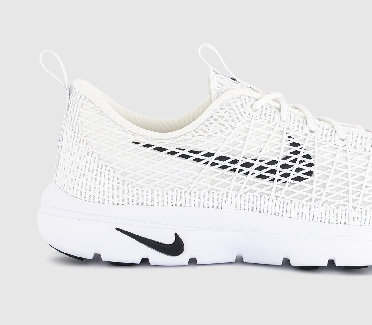 Comme Des GarconsHomme Plus X Nike Air Flymesh Rejuven8 TrainersWhite Black