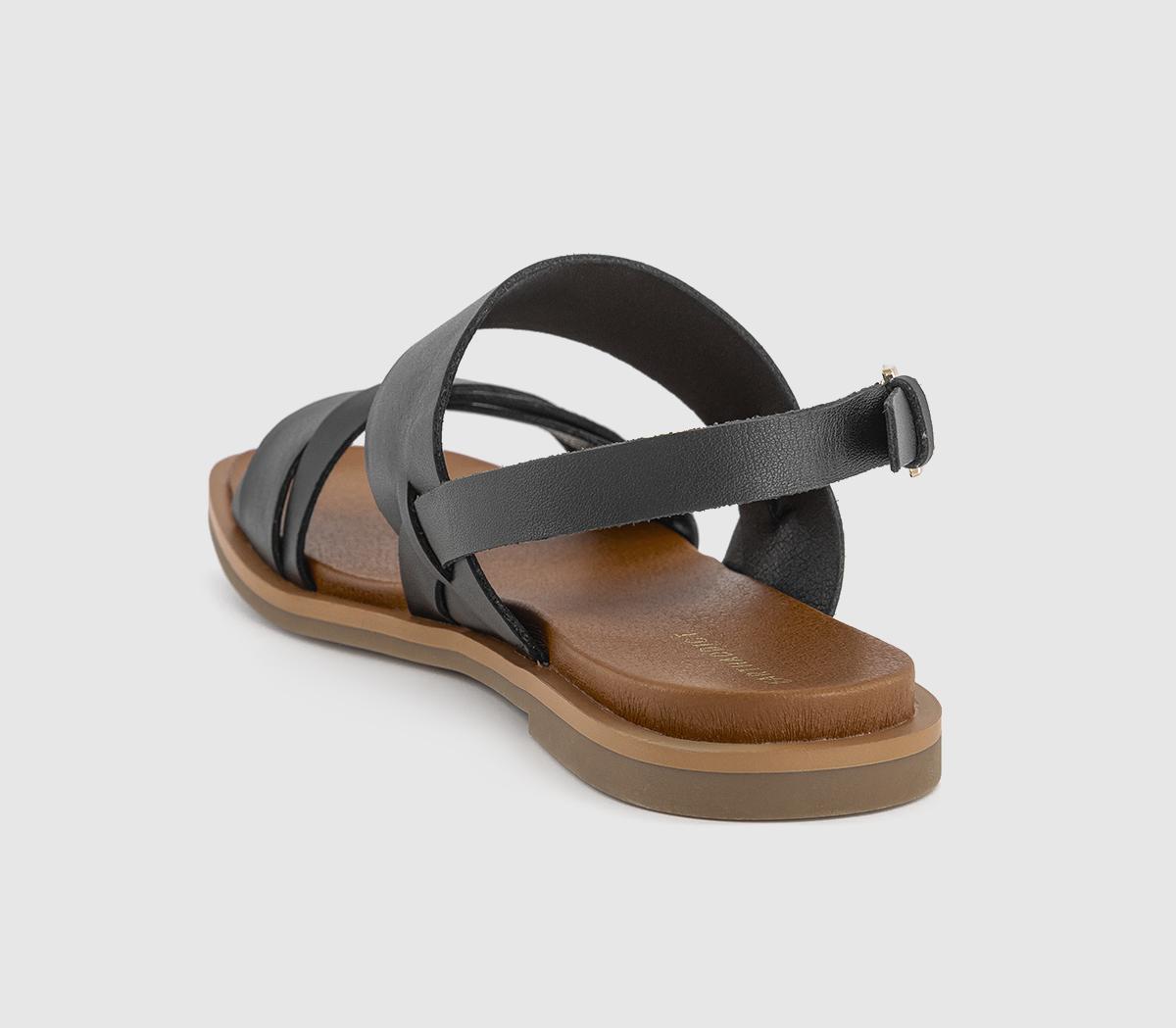 EARTHADDICTBlossom Two Part Sandals EARTHADDICTBlossom Two Part SandalsBlack Leather