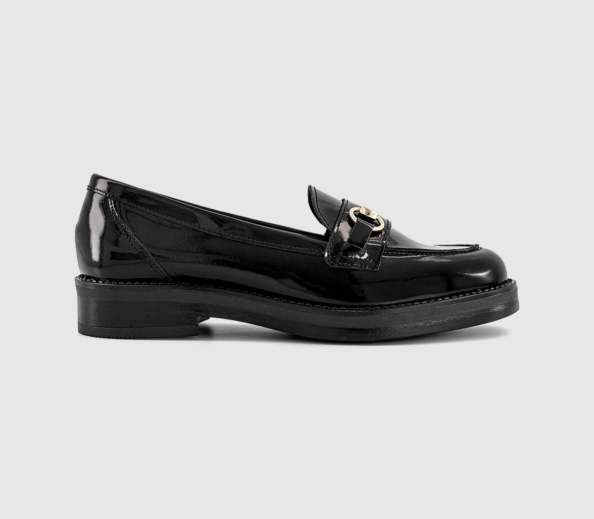 OFFICEFranco Snaffle LoafersBlack Patent Leather
