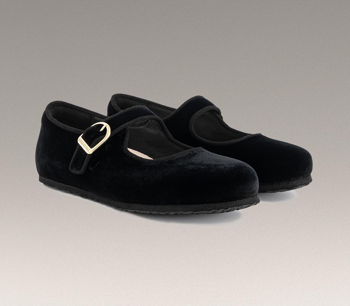 BIRKENSTOCKSanta Clarita Mary JanesBlack Velvet