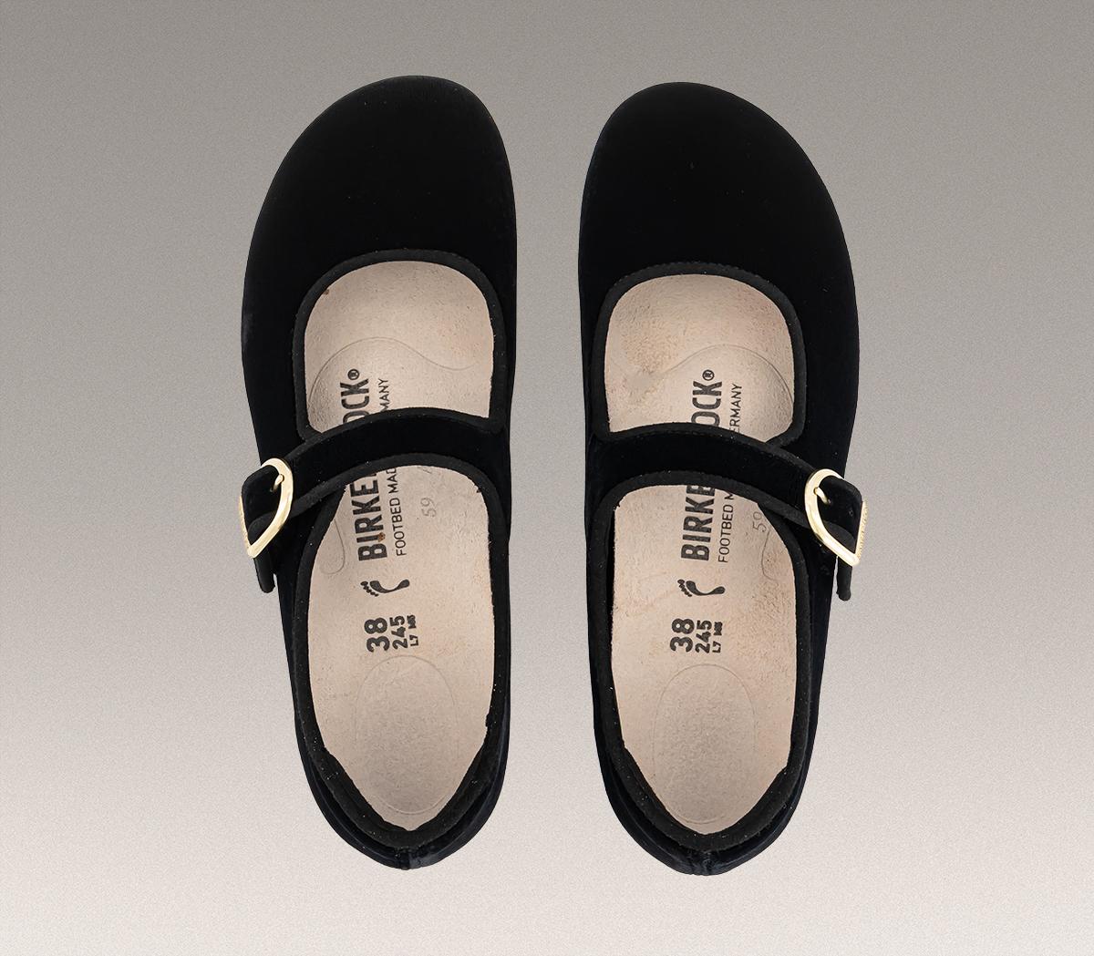 BIRKENSTOCKSanta Clarita Mary JanesBlack Velvet