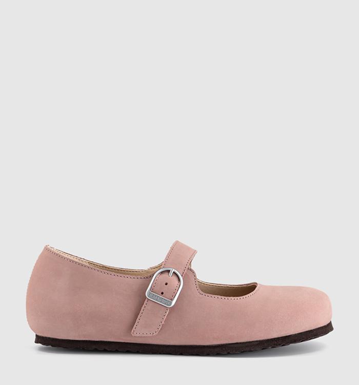 BIRKENSTOCK Santa Clarita Mary Janes Pink Clay Nubuck