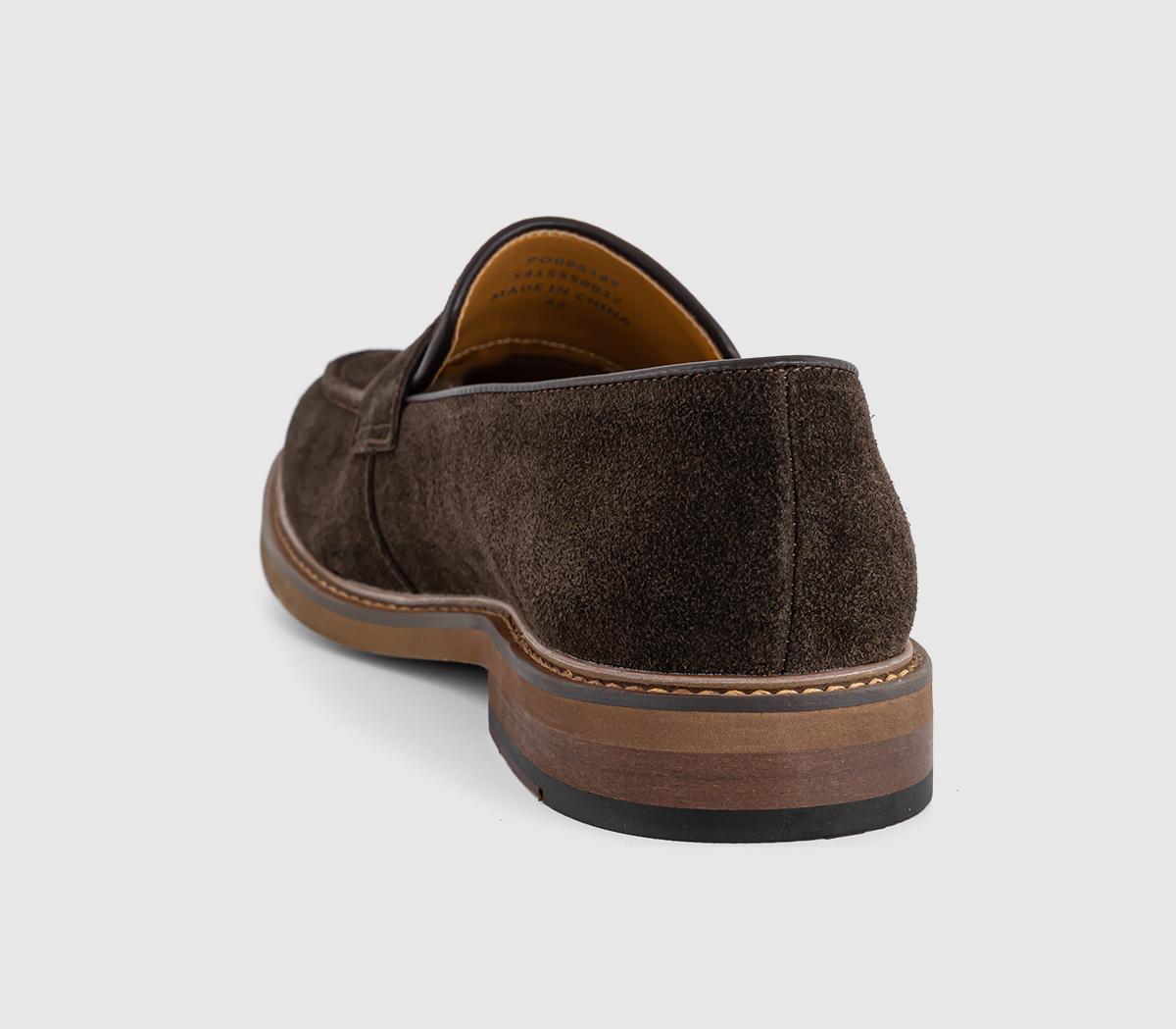 OFFICEChance Saddle Loafers OFFICEChance Saddle LoafersBrown Suede