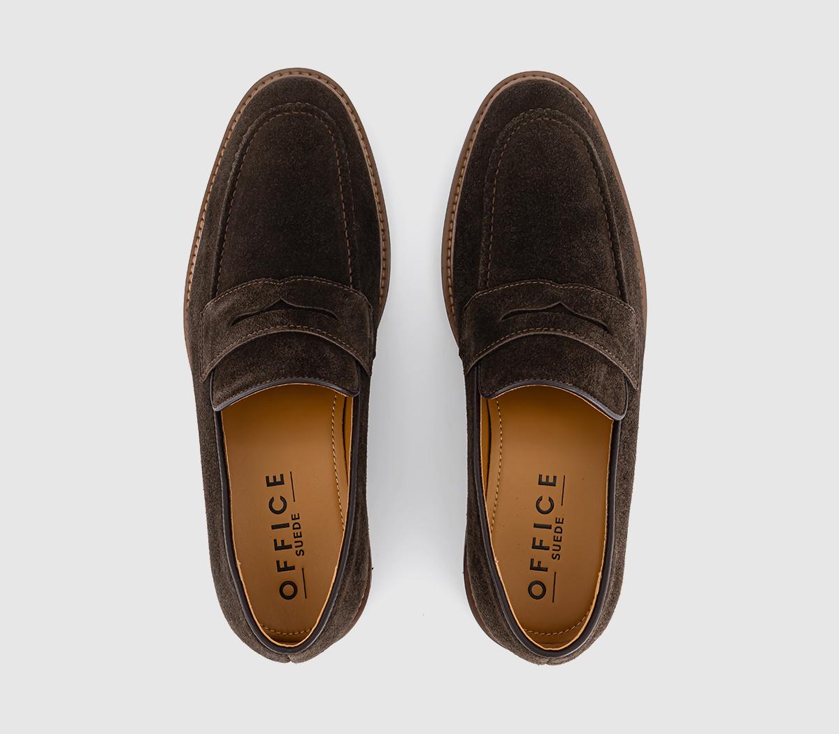 OFFICEChance Saddle Loafers OFFICEChance Saddle LoafersBrown Suede