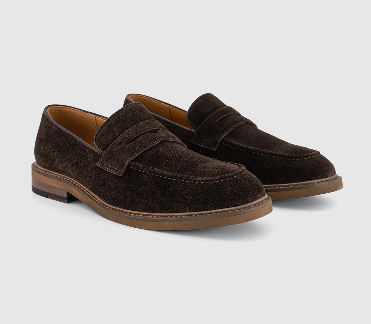 OFFICEChance Saddle Loafers OFFICEChance Saddle LoafersBrown Suede