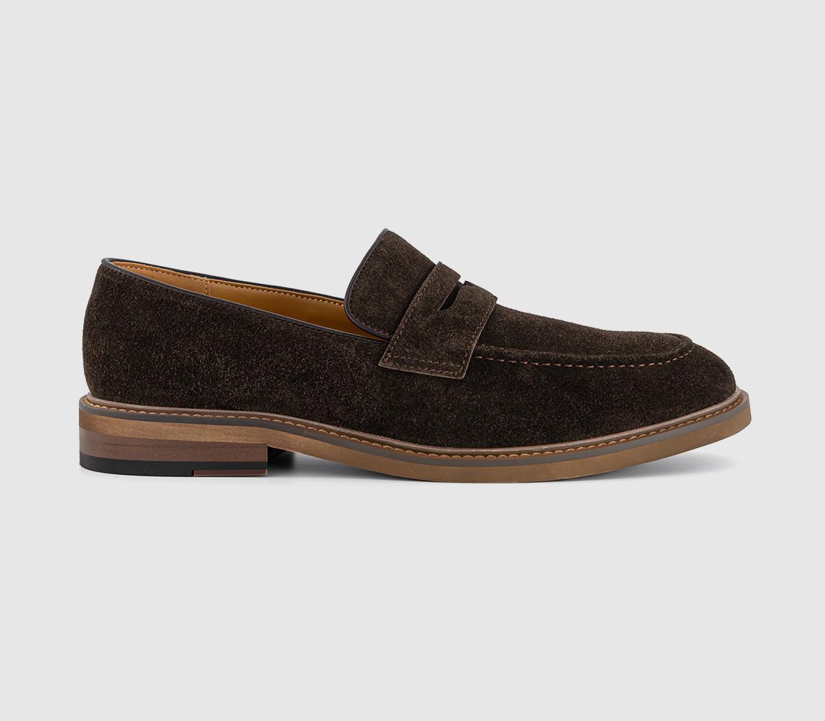 OFFICEChance Saddle Loafers OFFICEChance Saddle LoafersBrown Suede