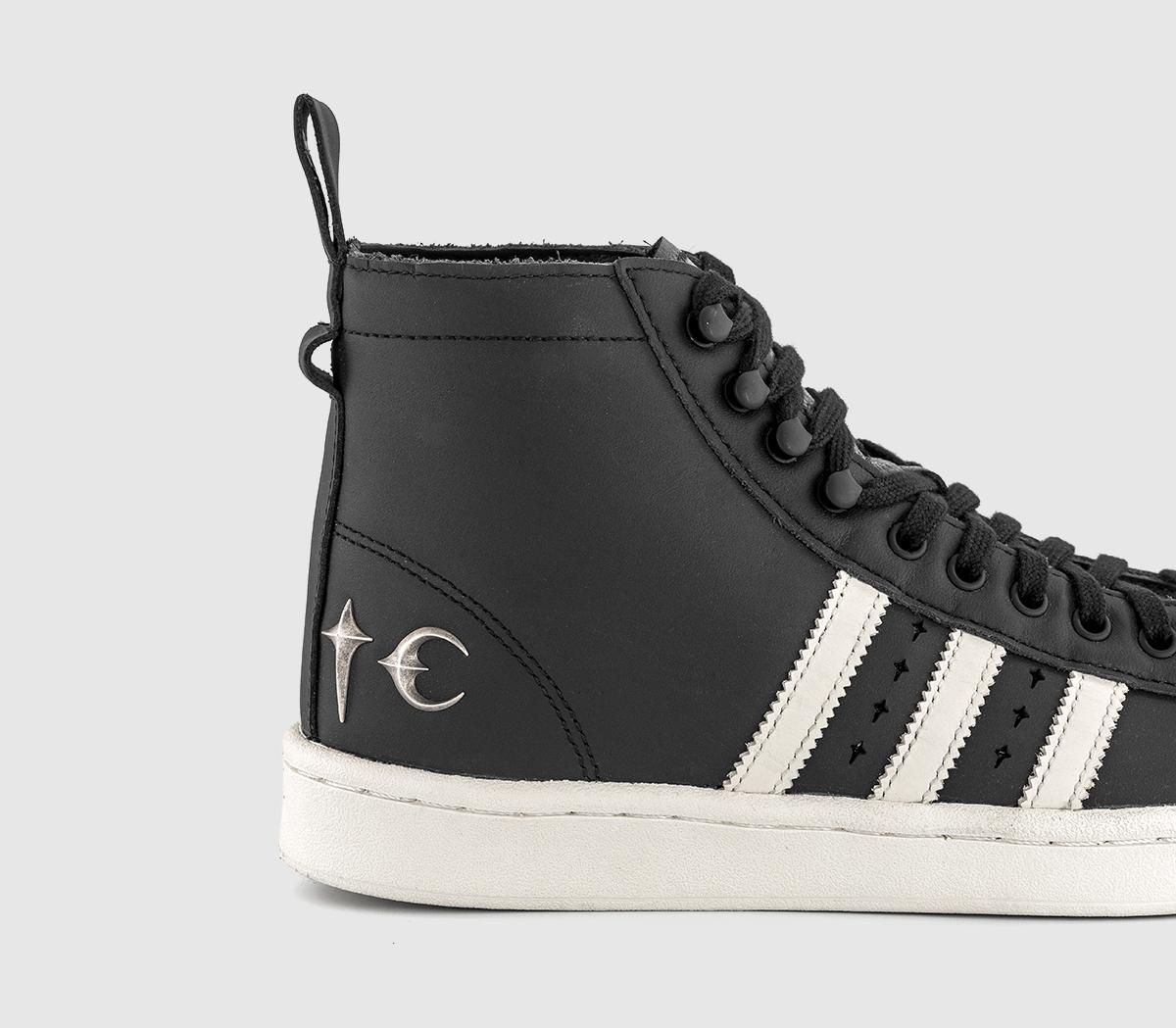 adidas Superstar Boot Luxe x Thug Club Black - adidas Superstar