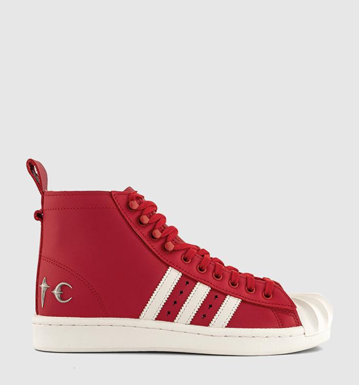 adidas Superstar Boot Luxe x Thug Club Red