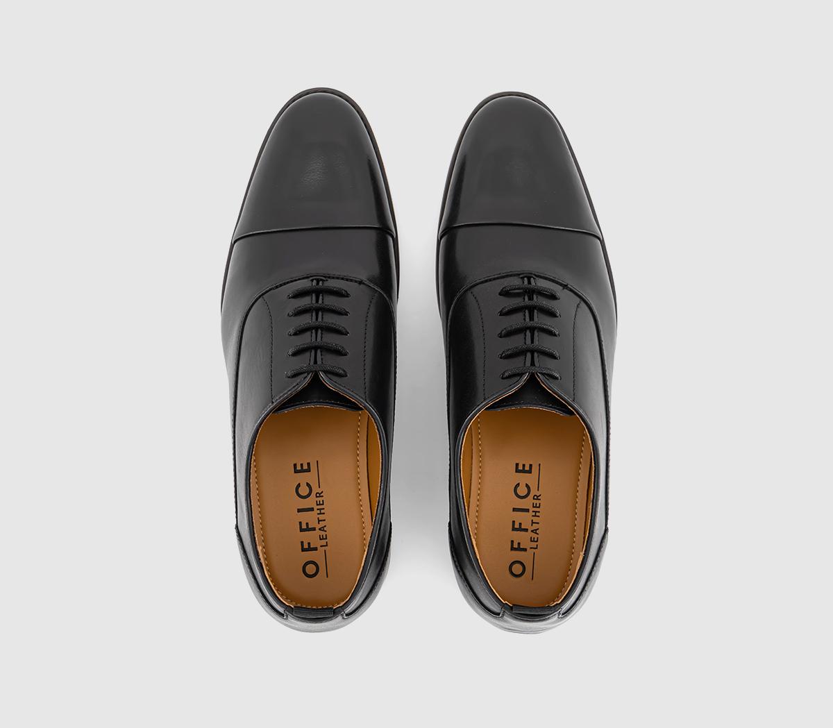 OFFICEMulligan Toecap Oxford ShoesBlack Leather