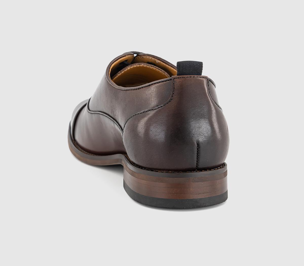 OFFICEMulligan Toecap Oxford ShoesBrown Leather