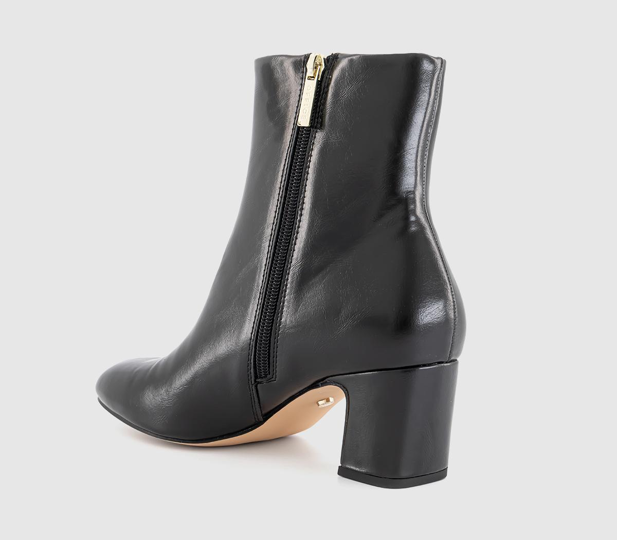 OFFICEAlicia Smart Block Heel BootBlack