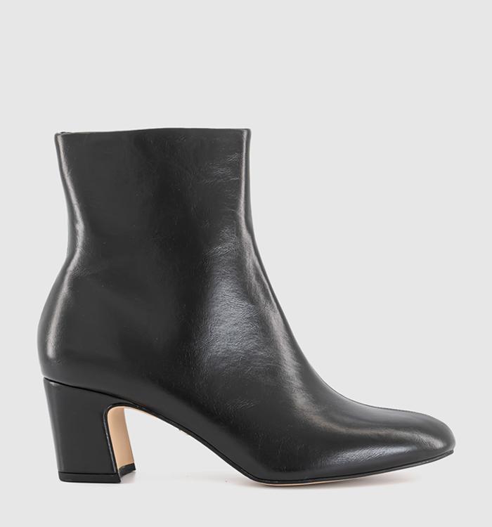 OFFICE Alicia Smart Block Heel Boot Black