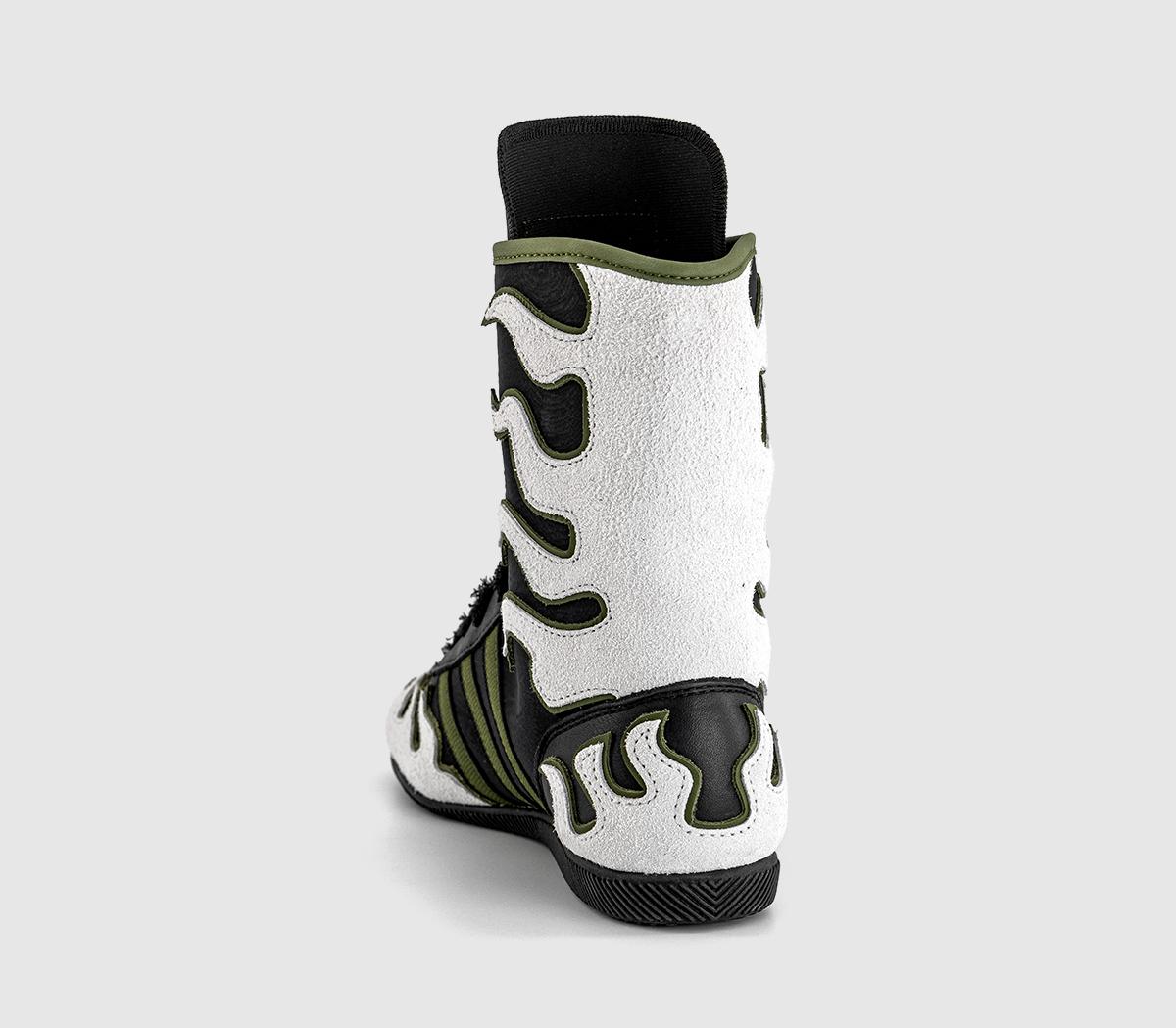 adidas Japan Hi Brain Dead Trainers Black White - Women's Trainers