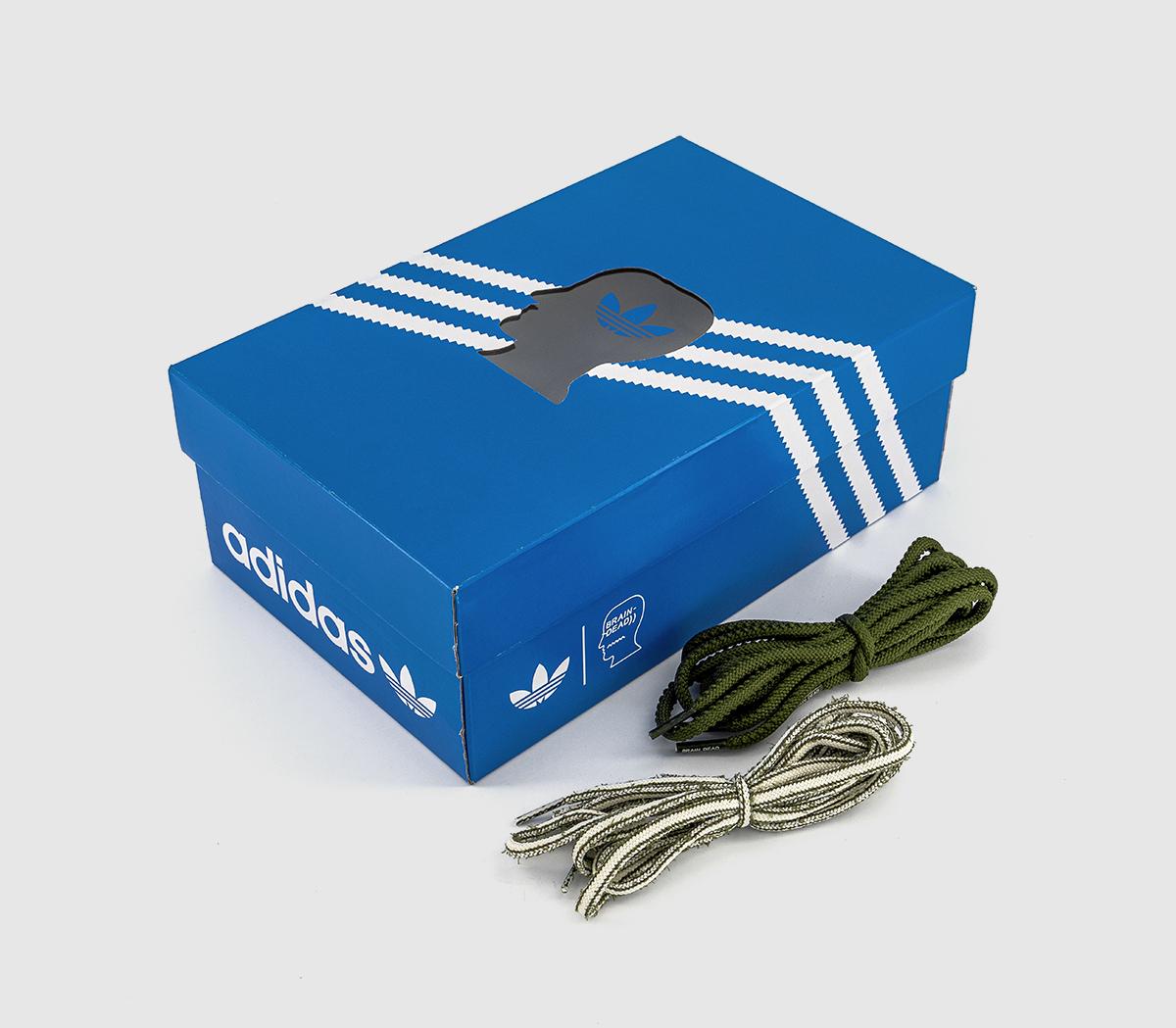 adidasJapan Lo Brain Dead TrainersBlack Yellow