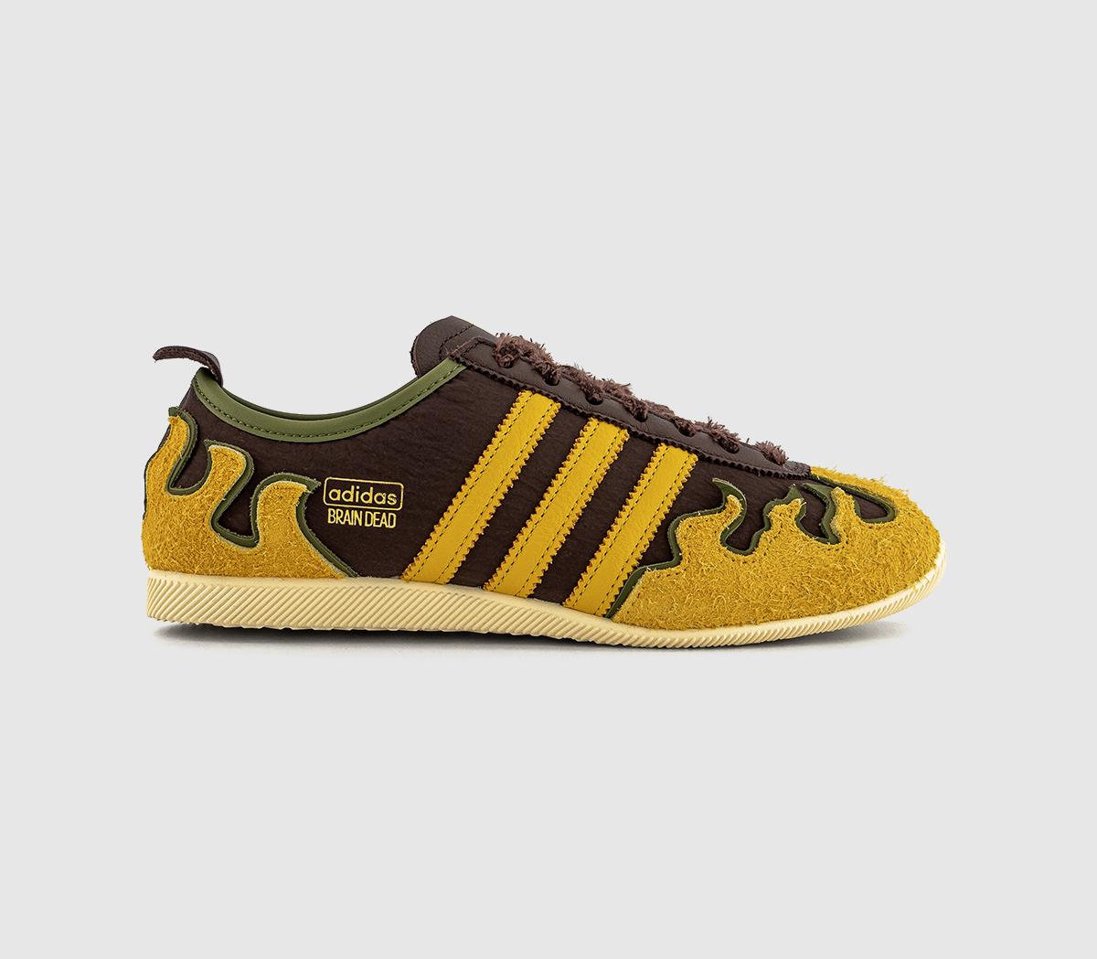adidas Japan Lo Brain Dead Trainers Black Yellow - Women's Trainers