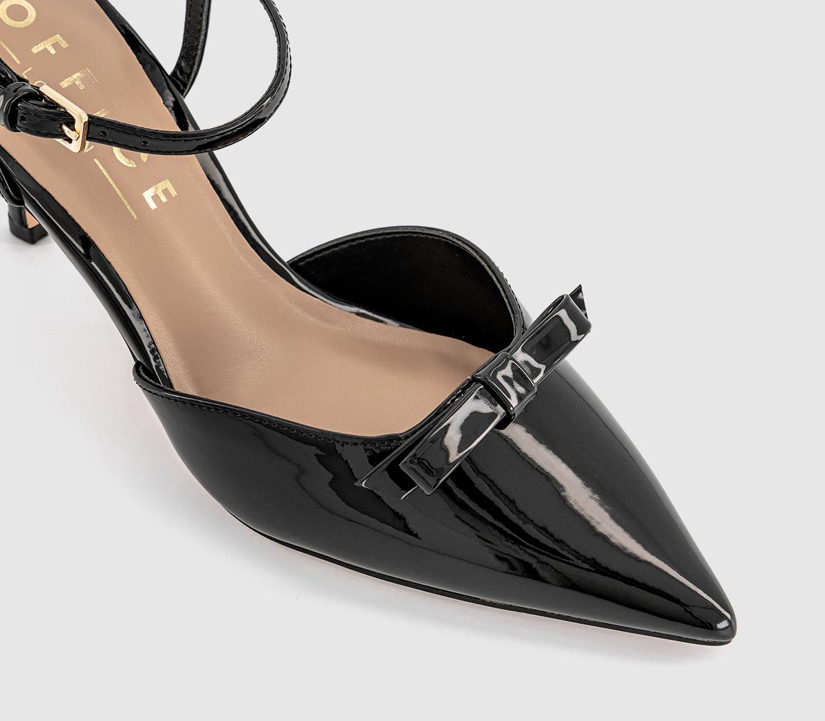 OFFICEMotive Two Part Court HeelsBlack