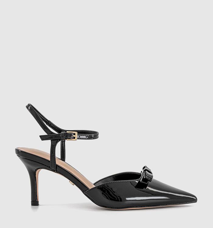 OFFICE Motive Two Part Court Heels Black