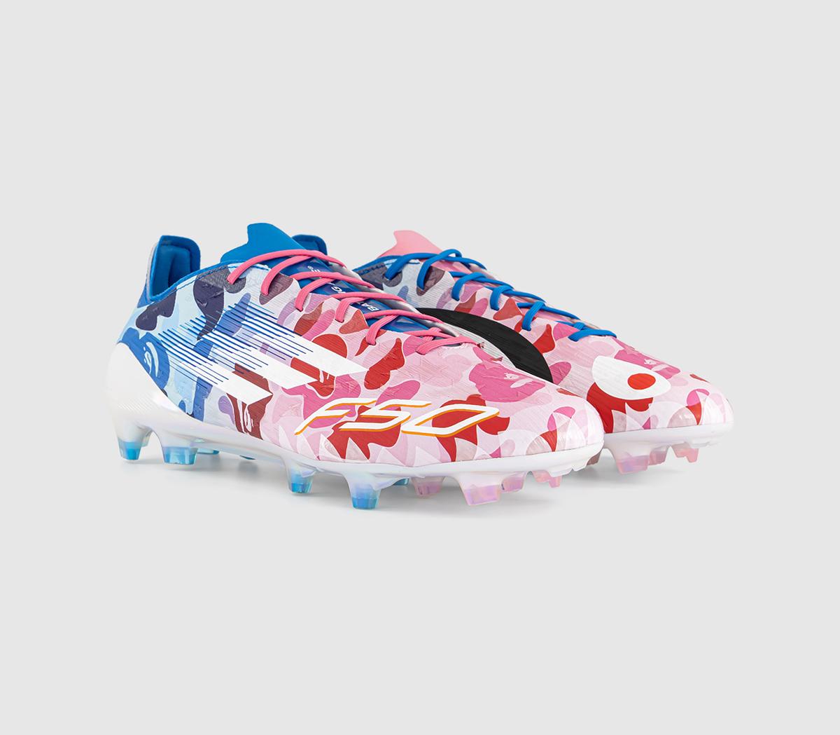 adidasF50 Elite FG BapePink Blue