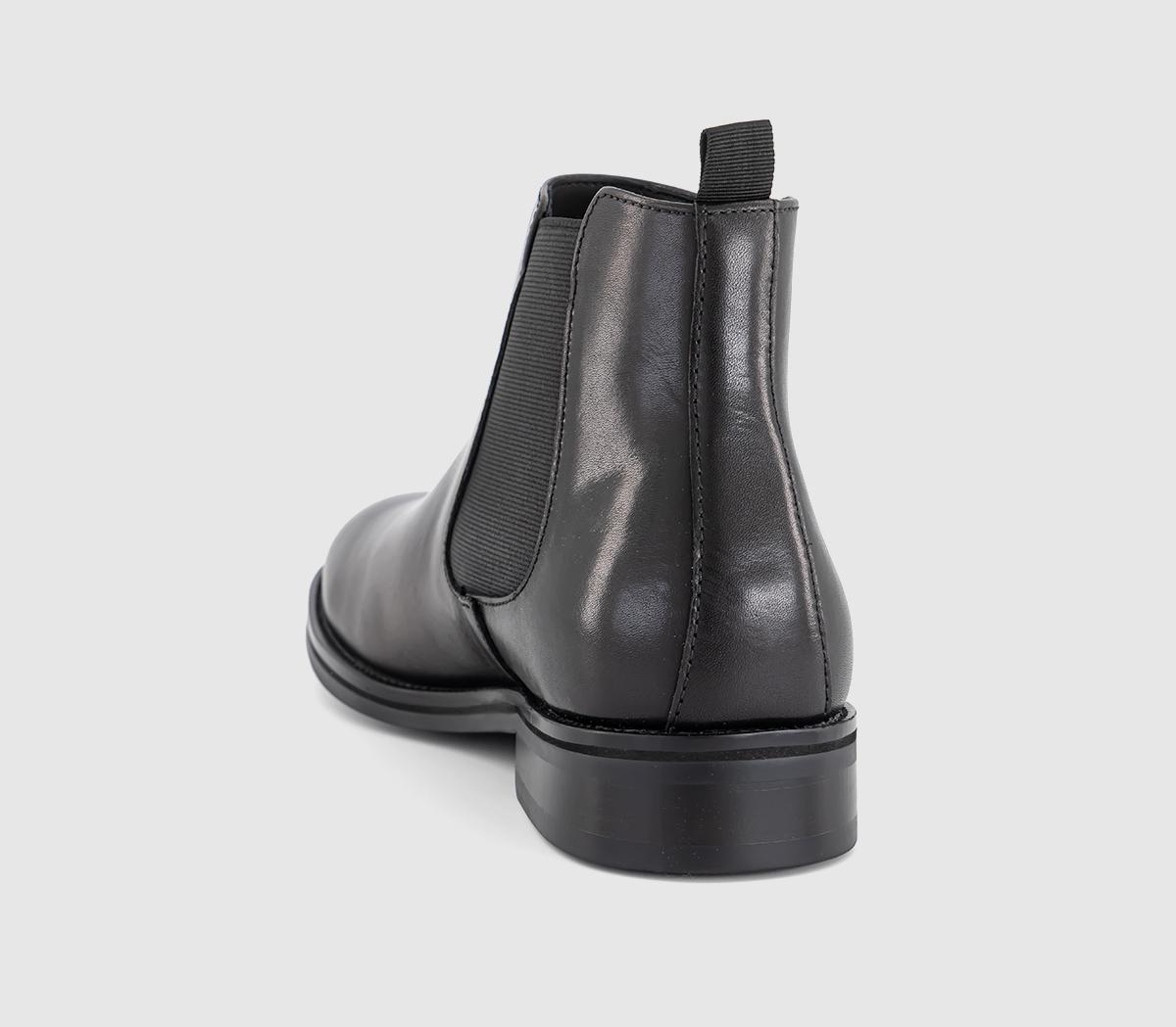 OFFICEBarlow Chelsea BootsBlack Leather