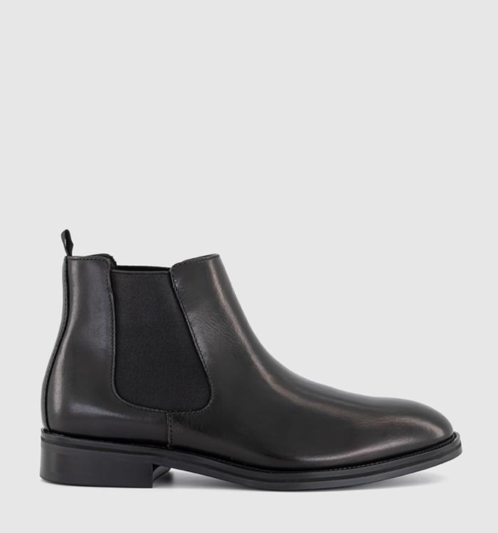 OFFICE Barlow Chelsea Boots Black Leather